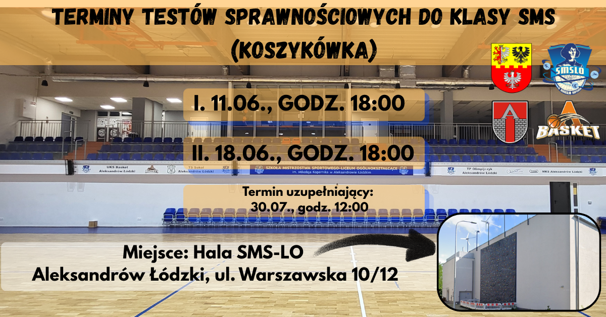 Testy sprawnościowe!